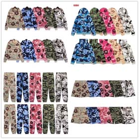 Denim Tears camouflage kapok foam print high street loose hoodie-2471  